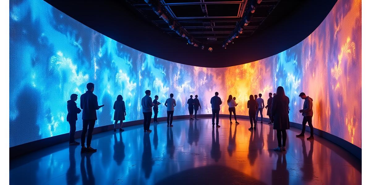 Immersive NFT Art Gallery Event