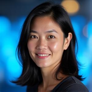 Portrait of Dr. Sophia Chen, Lead Technical Director