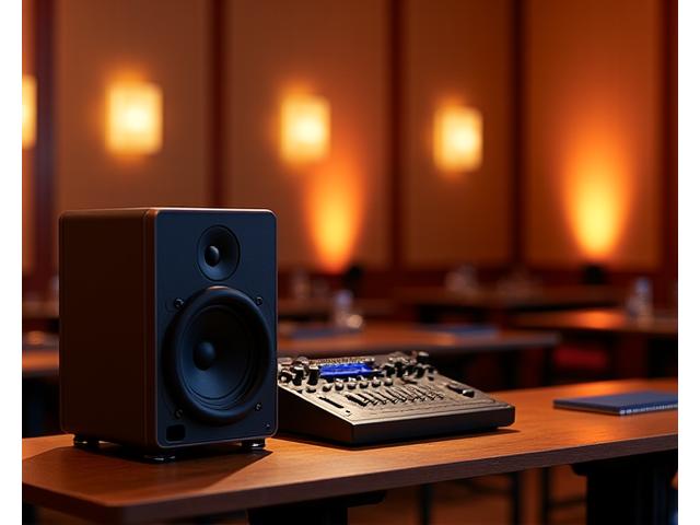 Compact PA system for an intimate acoustic setting