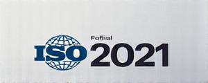 ISO 20121 certified badge logo